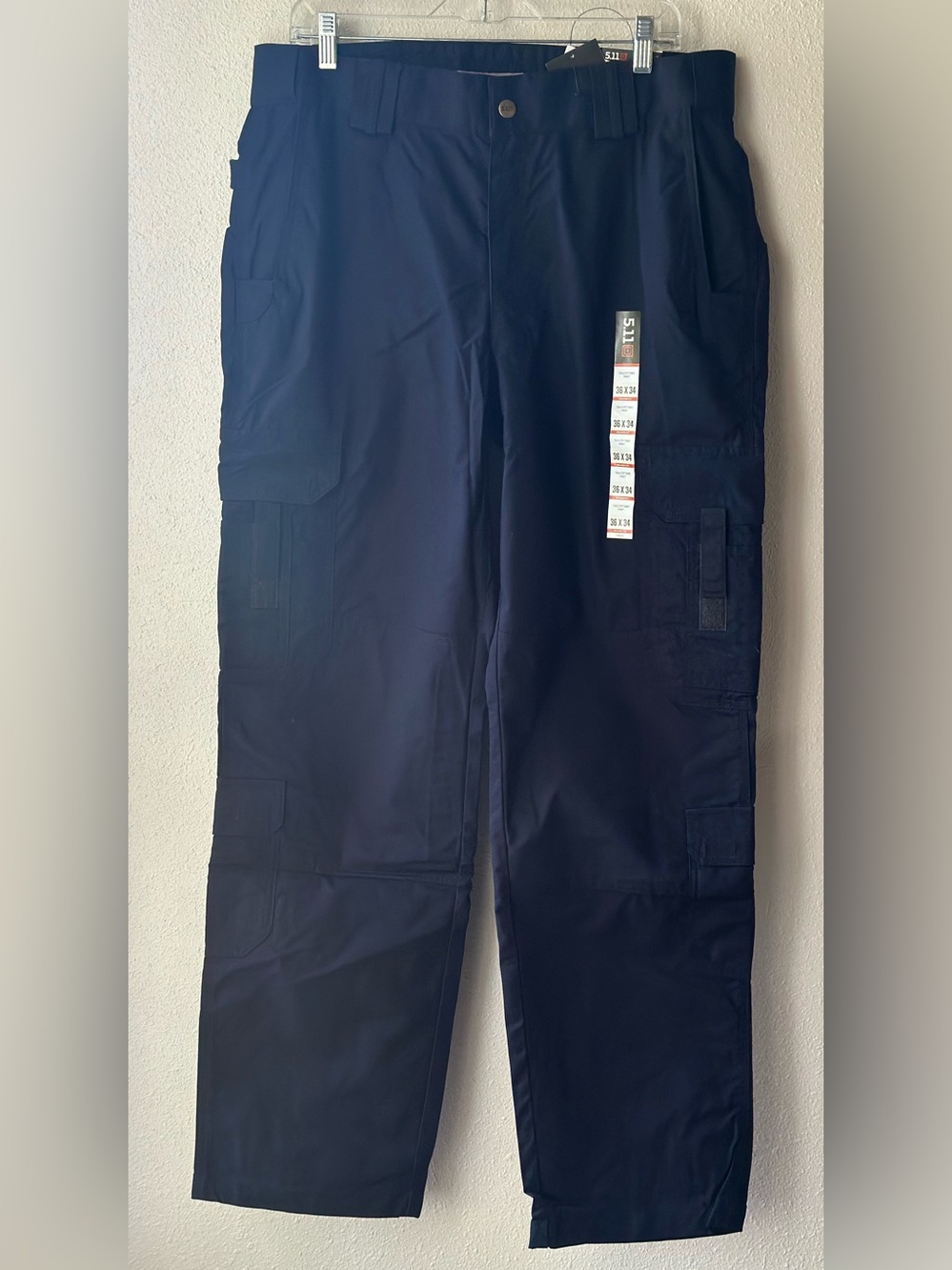5.11 Tactical Men's Taclite EMS Pants 74363 Dark Navy Blue 36x34 NWT Cargo